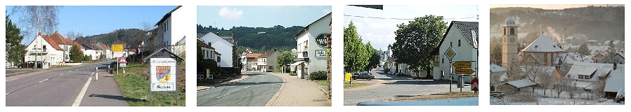 Blick auf Bachem Dorf